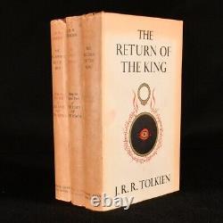 1960-1961 3Vol The Lord of the Rings J R R Tolkien Early Impressions Dust Wra