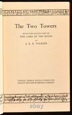 1960-1961 3Vol The Lord of the Rings J R R Tolkien Early Impressions Dust Wra