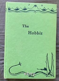 1961 The Hobbit or There and Back Again Tolkien 13th Impression With Dust Jacket