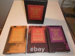 1965 2nd Revised Edition Boxed Set of 3 J. R. R. Tolkien Lord of the Rings