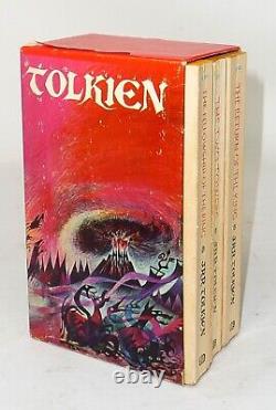1968 Box Set of 3 TOLKIEN Ballantine Box Set Lord of the Rings 15th Printing