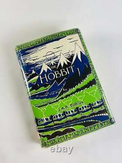 1975 Hobbit or There and Back Again by JRR Tolkien with dust jacket THIRD Editio