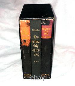 3 Set J. R. R. TOLKIEN 1967 1st Printing 2nd Edition LORD OF THE RINGS Return King