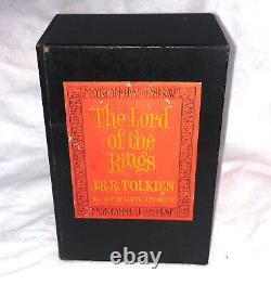 3 Set J. R. R. TOLKIEN 1967 1st Printing 2nd Edition LORD OF THE RINGS Return King