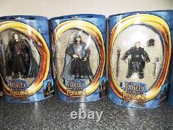 8 Lord of the Rings Tolkien Return of the King Toy Biz Figures Boxed Sealed