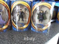 8 Lord of the Rings Tolkien Return of the King Toybiz Figures Dolls Sealed BNIB