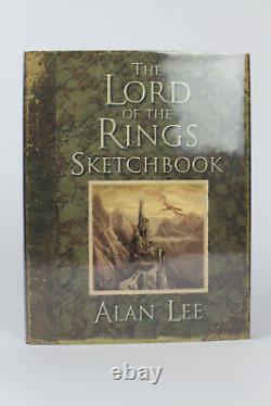 Alan Lee Signed The Lord of The Rings Sketchbook 2005 JRR Tolkien 7th Printing