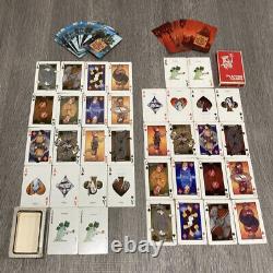 EXTREMELY RARE LORD OF THE RINGS LOTR Playing Cards x2 Tolkien Estate VINTAGE