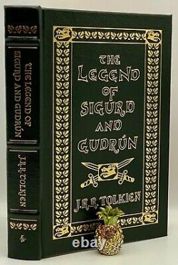 Easton Press LEGEND OF SIGURD & GUDRUN Tolkien Lord of the Rings Hobbit LEATHER