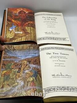 Easton Press LORD OF THE RINGS The Two Towers Fellowship of Ring Return of King