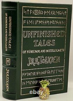 Easton Press UNFINISHED TALES OF NUMENOR & MIDDLE EARTH Lord of the Rings Hobbit