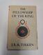 Fellowship Of The Ring J. R. R. Tolkien 1962 Uk 12th Printing Hc/dj Free S/h