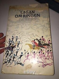 First swedish editions of The lord of the rings