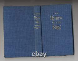JRR Tolkien Lord of The Rings Return of the King US 1st edition in dustwrapper