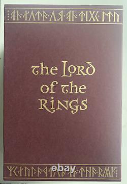 JRR Tolkien The Lord Of The Rings FOLIO SOCIETY Set Of 3 Books NEW