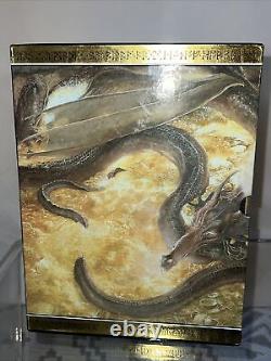 JRR Tolkien The Lord Of The Rings/The Hobbit Box Set Illustrated Hardback Books