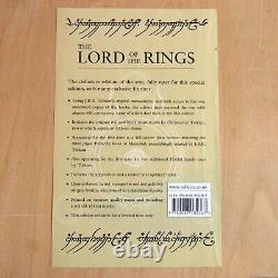 JRR Tolkien The Lord of the Rings (50th Anniversary Deluxe Edition Harper 2004)