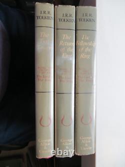 JRR Tolkien The Lord of the Rings Second Edition First Print 1966 Dust Jackets