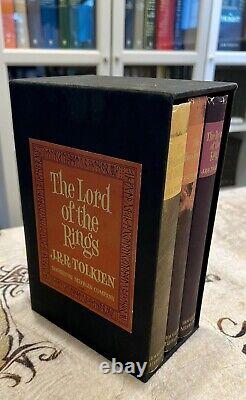 JRR Tolkien The Lord of the Rings US 2nd Ed 12/11/11 withSlipcase, Maps, Covers