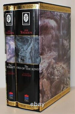 J. R. R. Tolkien, 3-1 The Lord of the Rings & Hobbit, Art by Alan Lee, with Case