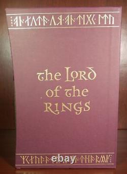 J R R Tolkien / FOLIO SOCIETY The Lord of the Rings in Three Volumes 2004