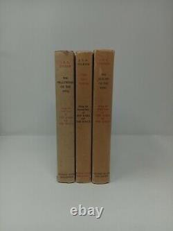 J. R. R. Tolkien Lord of Ring first edition (14, 10, 10) 1963-1965