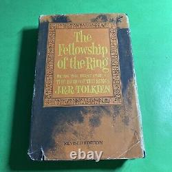 J. R. R. Tolkien Lord of the Rings 2nd Edition Hardcover Box Set w Maps / HAY