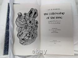J. R R. Tolkien Lord of the Rings, Hobbit & Silmarillion Folio Society, 1st
