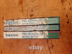 J R R Tolkien Lord of the Rings PB Box Set 1974 Urwin Books unread