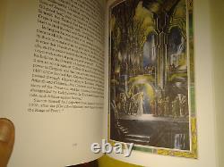 J. R. R. Tolkien -The Fall of Numenor dbl SIGNED Deluxe Slipcased ALAN LEE 1st NEW