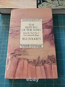 J. R. R. Tolkien. The Lord Of The Rings Books 1 2 3 BCA 1987 Hardcover Dust Jacket