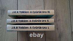 J. R. R. Tolkien The Lord Of The Rings First Hungarian Edition (1981) 1+2+3