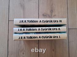 J. R. R. Tolkien The Lord Of The Rings First Hungarian Edition (1981) 1+2+3