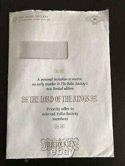 J R R Tolkien The Lord of The Rings, Hobbit, Silmarillion No. 483 of 1750