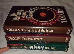 J R R Tolkien The Lord of The Rings Trilogy Second Revised Edition 1974