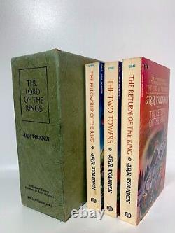 J. R. R. Tolkien The Lord of the Rings 1965 US Ballantine PB, 3/2/2, Green Box