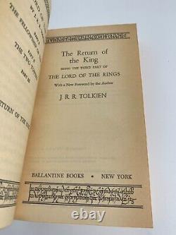 J. R. R. Tolkien The Lord of the Rings 1965 US Ballantine PB, 3/2/2, Green Box