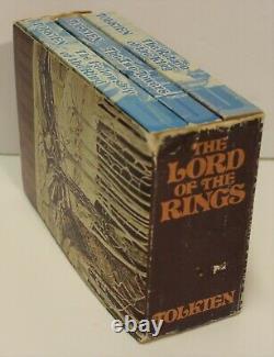 J. R. R. Tolkien, The Lord of the Rings, 1974 paperbacks, First UK edition
