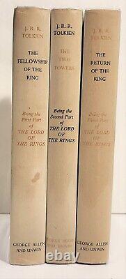 J. R. R. Tolkien, The Lord of the Rings, First Edition, 1960 Year Set, imp 8,7,6
