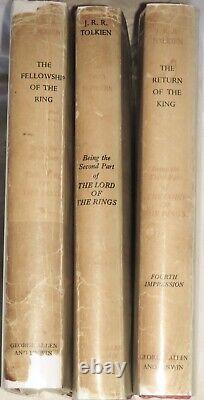 J. R. R. Tolkien, The Lord of the Rings, First Editions Imp. 7,5,4