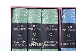 J. R. R. Tolkien The Lord of the Rings Hobbit Silmarillion Folio Society Box Set