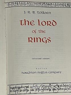 J. R. R. Tolkien The Lord of the Rings Red Leather HMCO collectors edition