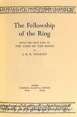 J R Tolkien The Lord Of The Rings Unfinished Tales Silmarillion Allen & Unwin