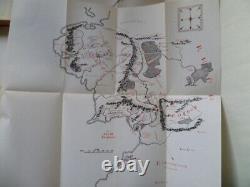 LORD OF THE RINGS 1966 2nd Edition 1st print 3 Volumes Maps Original DJs