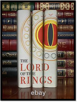 Lord Of The Rings 3 Volume Trilogy Set by Tolkien New Hardback Custom Gift Set A