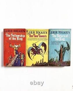 Lord Of The Rings By Tolkien Ace Paperbacks Pirated Editions 1965