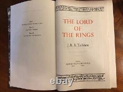 Lord Of The Rings, De-luxe Edition, Tolkien's Classic (three Volumes In One)