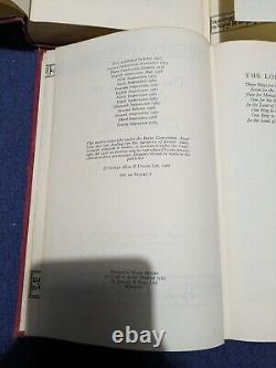 Lord Of The Rings Trilogy 2nd Edition 4th Impression 1969 George Allen & Unwin
