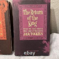 Lord Of The Rings Trilogy J. R. R. Tolkien 1965 Box Set With Maps 2nd Edition
