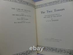Lord Of The Rings Trilogy J. R. R. Tolkien 1969-70 Second Edition 5th/5th/4th Imps